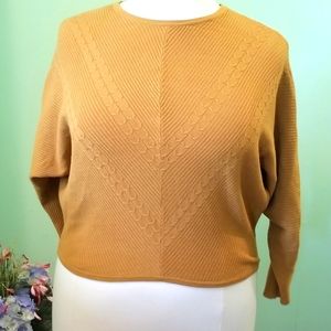 Philosophy Plus Size Short Sweater 1x